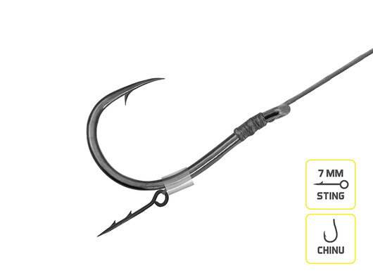 Feedrový nadväzec delphin braided sting / 10ks - 101005829_1