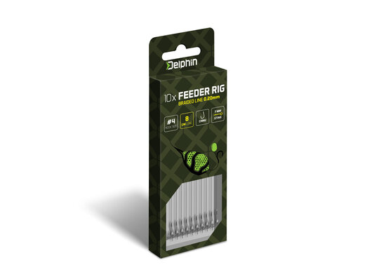 Feedrový nadväzec delphin braided sting / 10ks - 101005829_4