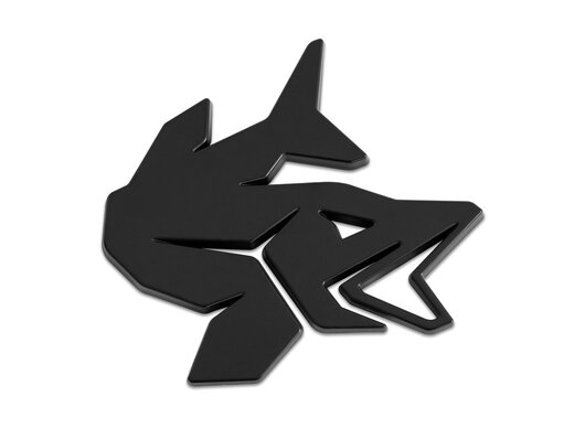 3d autocollant delphin pike noir - 101005912