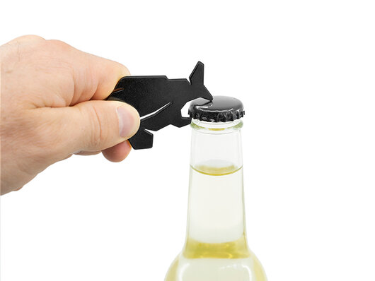 Porte-clés ouvre-bouteille delphin carpener noir - 101005929_2