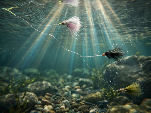 Sada umelých mušiek delphin fly / 10ks - 101006111_7