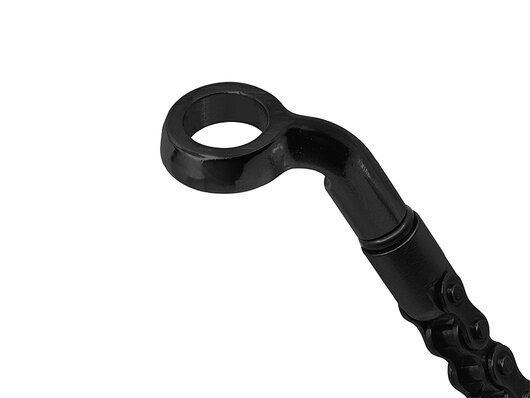 Závesný retiazkový signalizátor delphin inox black - 101006221_2