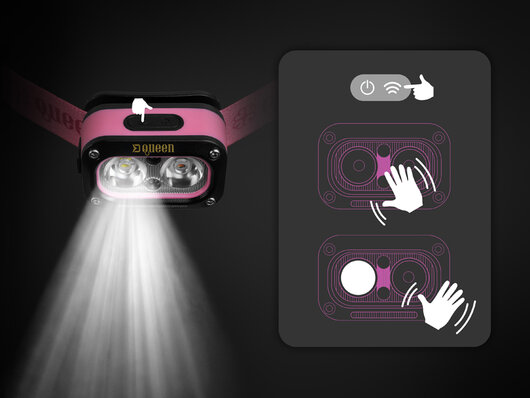 Čelová lampa delphin queen - 101006459_5