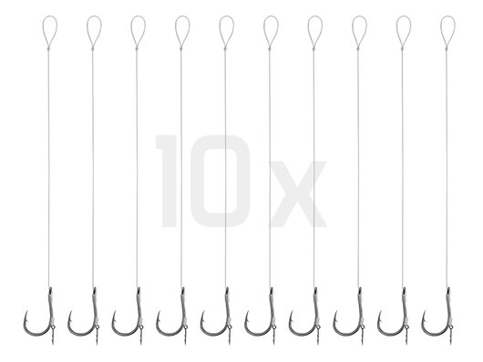 Feedrový nadväzec delphin fluoro sting / 10ks - 101005841_3