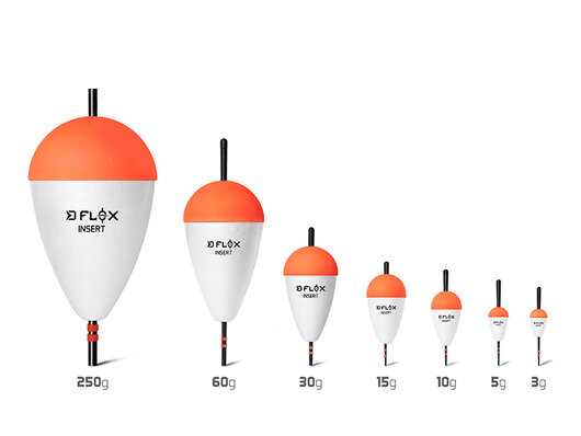 Polystyrénový plavák delphin flox insert / 1ks - 101007061_1