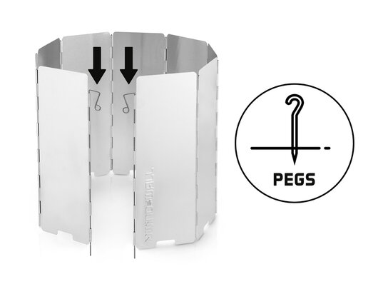 Pare-vent pour un réchaud à gaz delphin windwall - 101006076_1