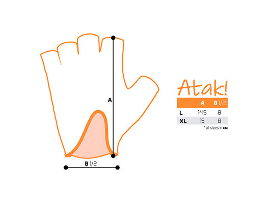 Gants delphin atak! 25f - 750001054_3