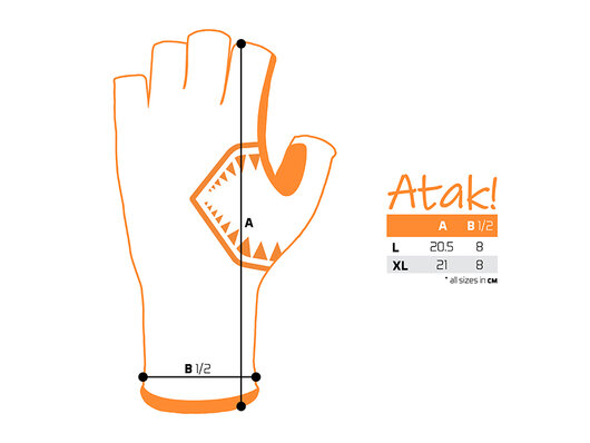Gants 3/4 delphin atak! 75f - 750001056_4