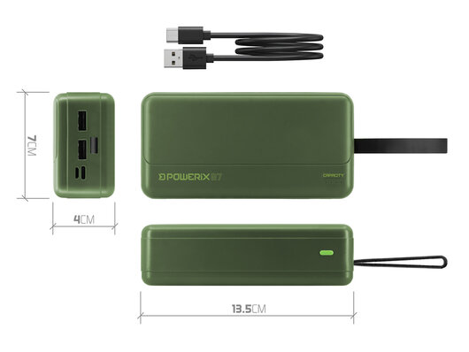 Powerbanka delphin powerix / 30 000 mah - 101005995_2