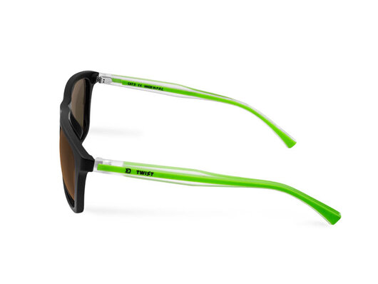 Polarizačné okuliare Delphin SG TWIST hnedé sklá