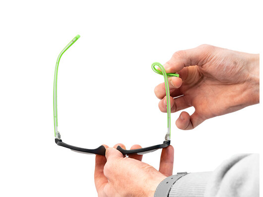 Polarizačné okuliare Delphin SG TWIST hnedé sklá