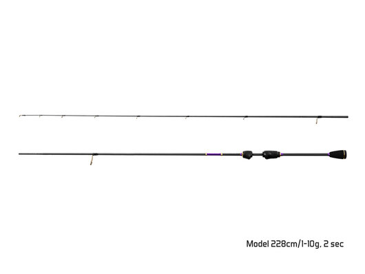 Delphin WILD TROUT / 2 diely | 180cm/0,5-6g