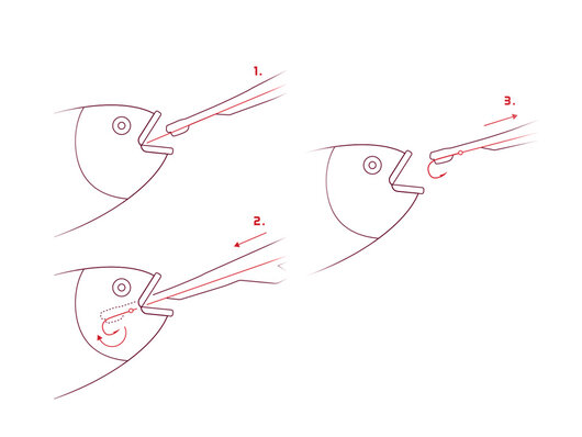 Vyberač háčikov Delphin HOOKY