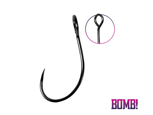 Jednoháčik BOMB! HardLURE bez protihrotu / 10ks