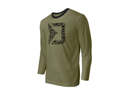 Tričko s dlhým rukávom Delphin RAWER Carpath