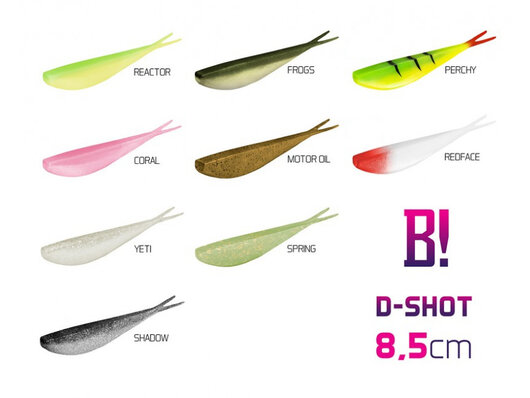 Umelá nástraha BOMB! D-SHOT / 5ks