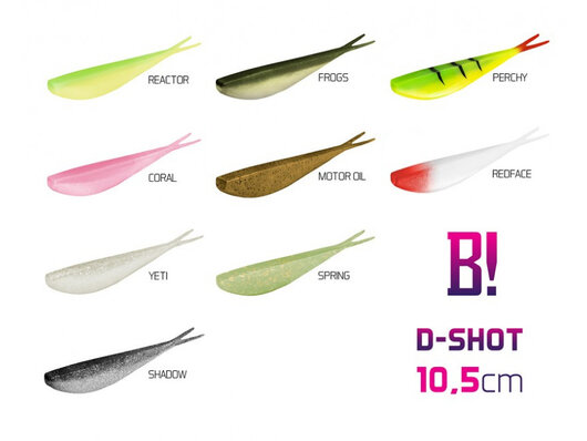 Umelá nástraha BOMB! D-SHOT / 5ks