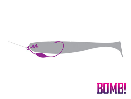 Háčik BOMB! HeavyShank / 5ks