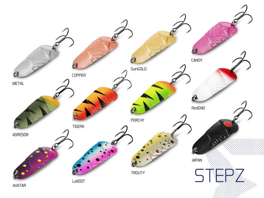 Plandavka Delphin STEPZ StripSCALE | 10g RedEND Hook #2