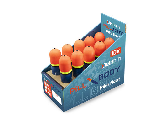 Plavák na šťuky Delphin PillBODY | 8g