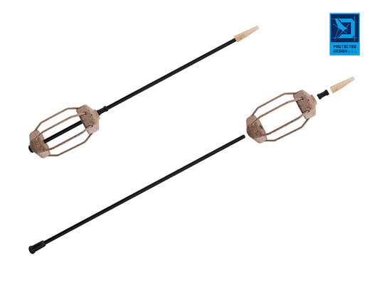 Olovené krmítko s trubičkou Delphin EazySIX