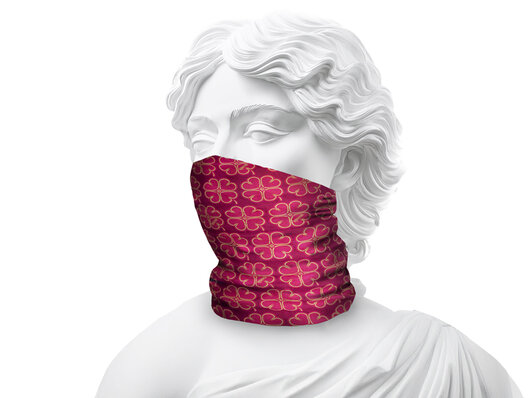 Multifunkčná šatka Delphin QUEEN 4LOVE | UNI