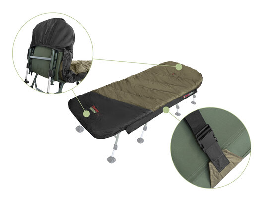 Spací vak Delphin ThermoMASTER 2x1 | 220x90cm