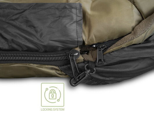 Spací vak Delphin ThermoMASTER 2x1 | 220x90cm