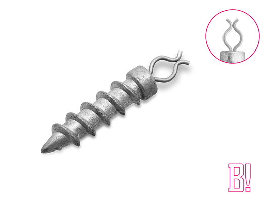 Delphin B! Prídavné závažie zavrtávacie / 10ks