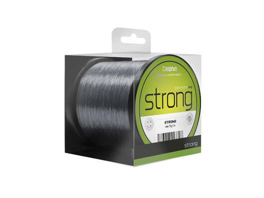 Delphin STRONG Carp sivá | 0,25mm 5,5kg 300m