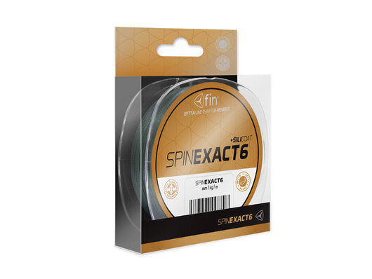 FIN SPIN EXACT6 125m/zelená