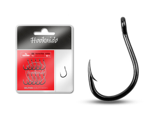 Háčik Delphin HKD 4xISEAMA ring/ 10+1ks | BN/1