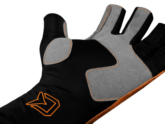 Trojštvrťové rukavice Delphin Atak! 75F | L