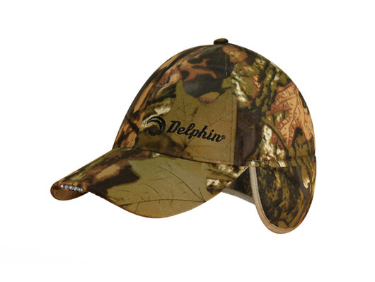 Zimná čiapka DELPHIN s LED | kamufláž