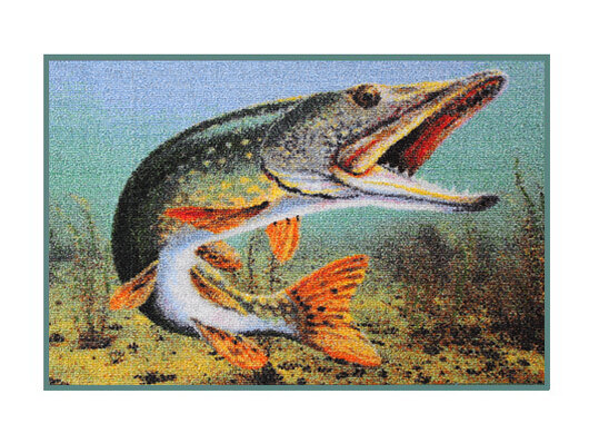 Rohož 3D šťuka | 60x40cm