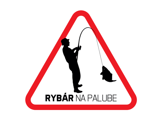 Nálepka - Sumčiar na palube