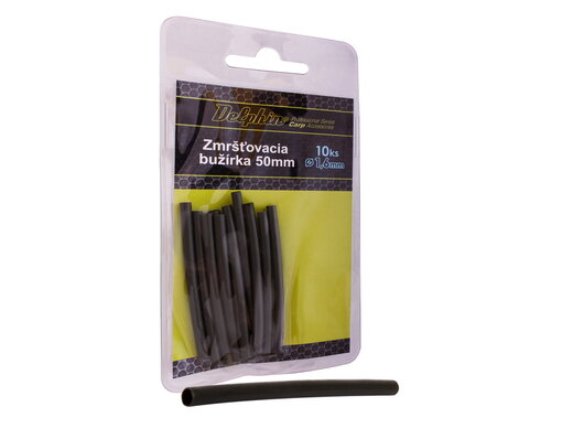 Zmršťovacia bužírka zelená /10ks