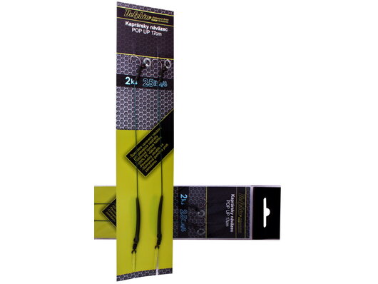 Kaprársky náväzec POP UP 17cm/2ks