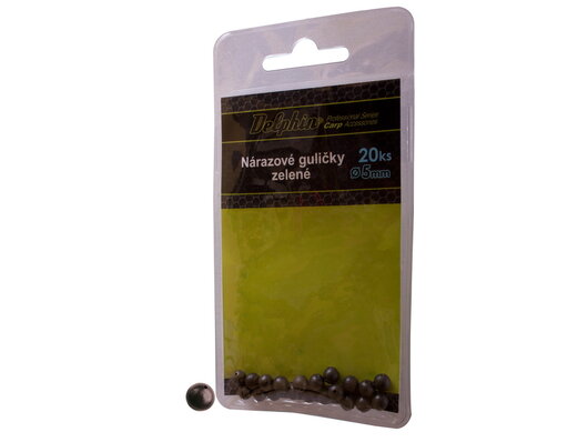 Nárazové guličky zelené / 20ks