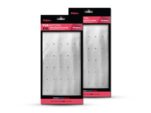 PVA vrecko hranaté s otvormi Delphin XXL / 10ks