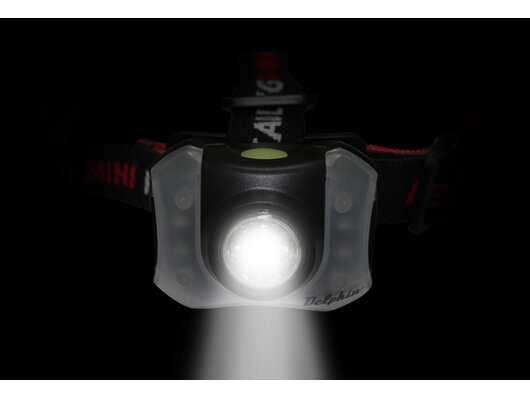 Čelová lampa Delphin POLAR_X | 5+4 LED