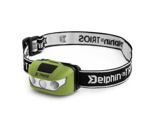 Čelová lampa Delphin TRIOS | 1W
