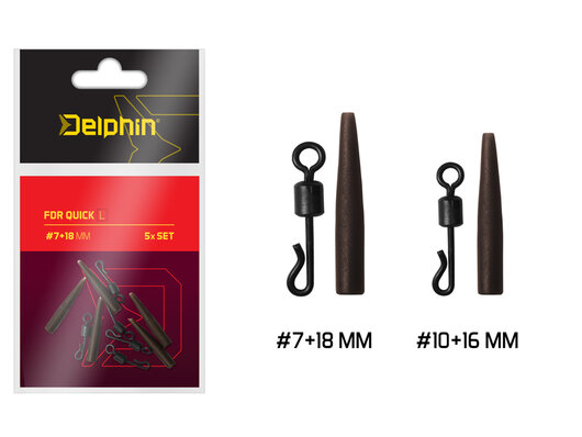 Delphin FDR Quick S / Set 5ks | #10+16mm