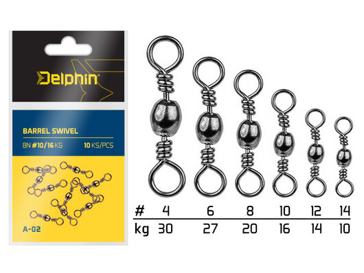Barrel Swivel A-02/10ks | BN/4
