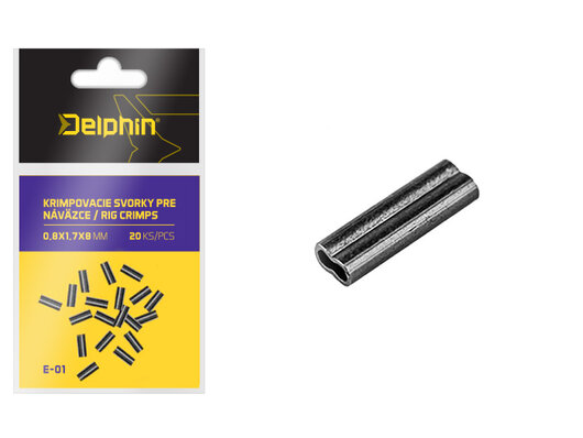 Krimpovacie svorky pre nadväzce / 20ks