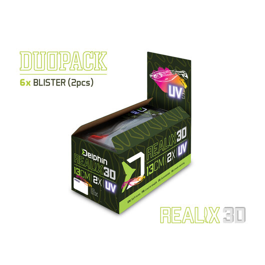 Leurre artificiel delphin realix 3d / 2 pcs - 101005616 9