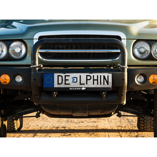 Support de plaque d'imatriculation 3d delphin angler on board / 2 - 101006723_3