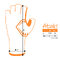 Gants 3/4 delphin atak! 75f - 750001056_4