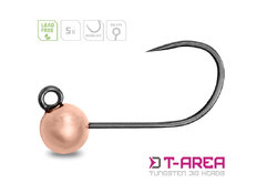 Jig in tungsteno Delphin T-AREA BL / 5 uds - cobre