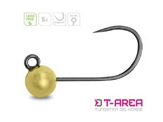 Jig in tungsteno Delphin T-AREA BL / 5 uds - dorado